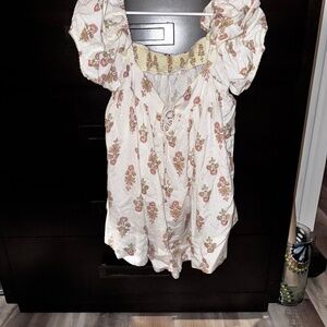 summer top with matching shorts